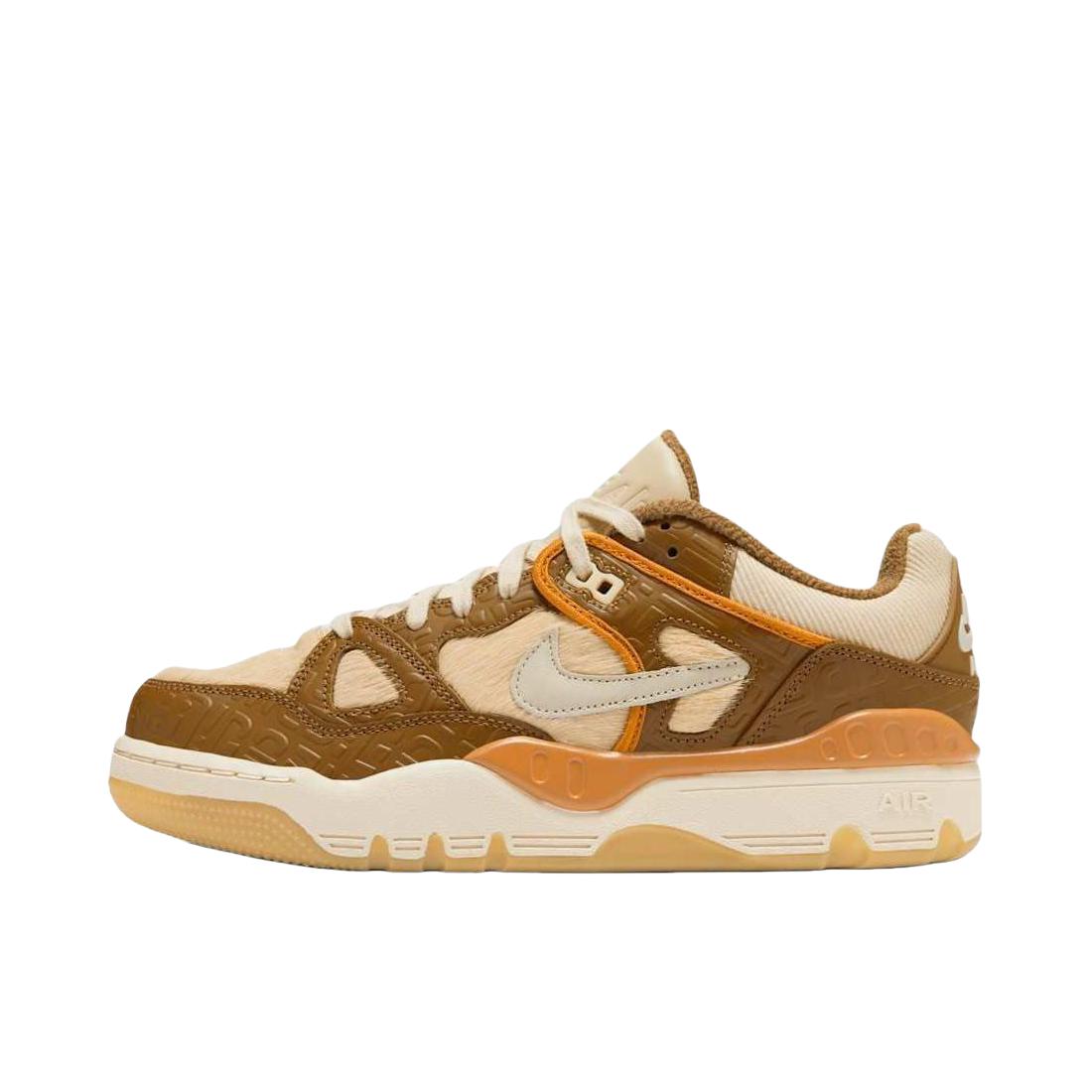 推荐商品：Nike Air Force 3 运动休闲鞋 防滑耐磨舒适百搭贴合 NIGO联名/米色/棕色 