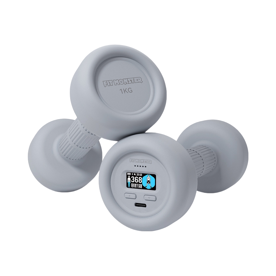 推荐商品：FIT MONSTER/健身怪兽 家用 力量训练 塑身 美体 铸铁 哑铃 Y1-01