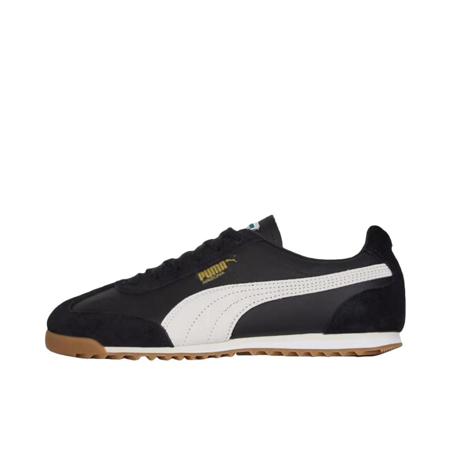 推荐商品：Puma/彪马 Arizona 防滑耐磨 低帮 T头薄底 复古 运动休闲鞋 黑色/白色 