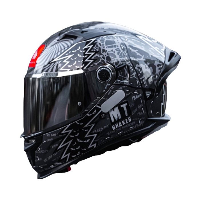 推荐商品：MTHELMETS Braker SV 雷神3 PRO 全盔 双镜片 蓝牙槽 驭速 大尾翼 摩旅 摩托车头盔