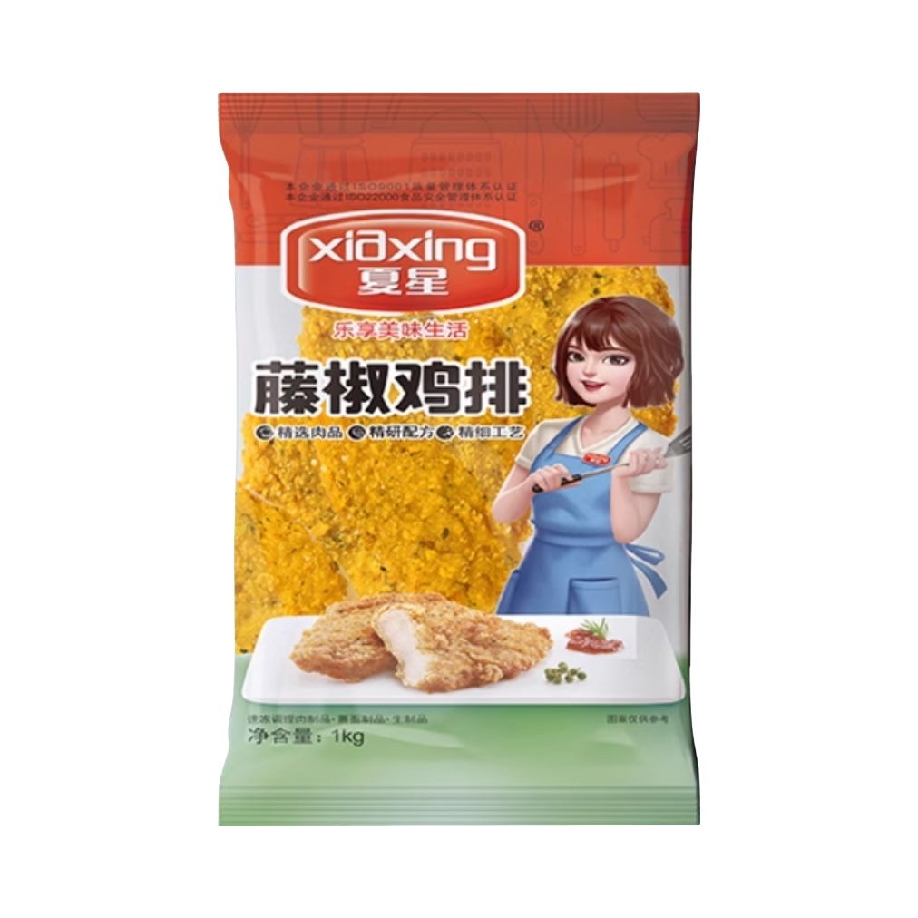 推荐商品：夏星 藤椒鸡排 袋装