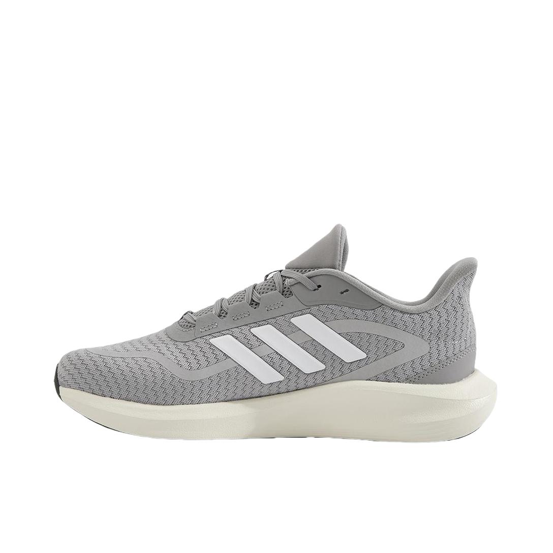 推荐商品：adidas All Day Essential 跑鞋 透气轻便防滑耐磨缓震轻运动网面训练 灰色