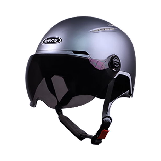 推荐商品：lyevre/驭兔 023 防晒防雨 半盔 电动车头盔