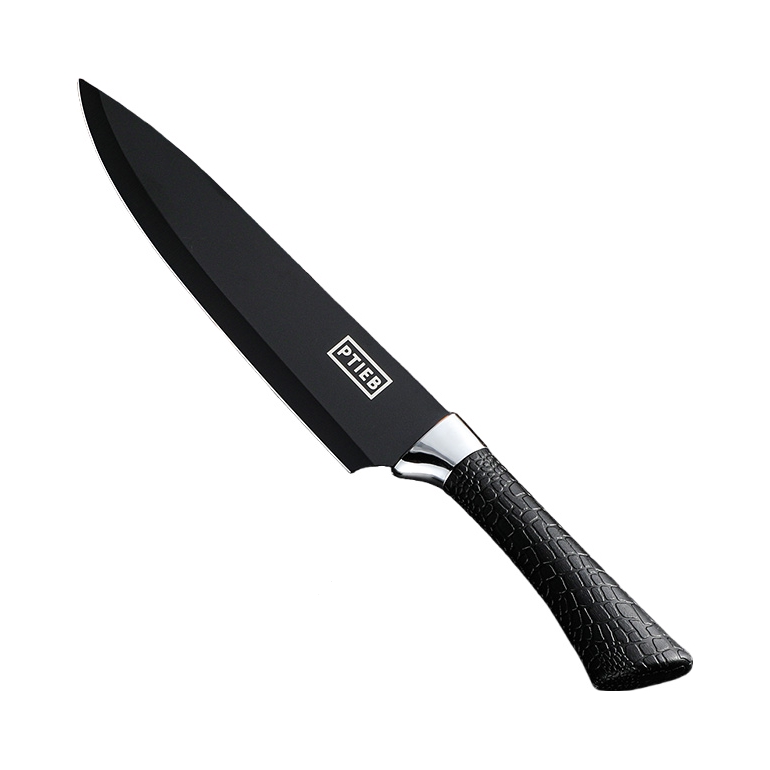 推荐商品：郑小厨 马蹄柄黑钢厨师刀