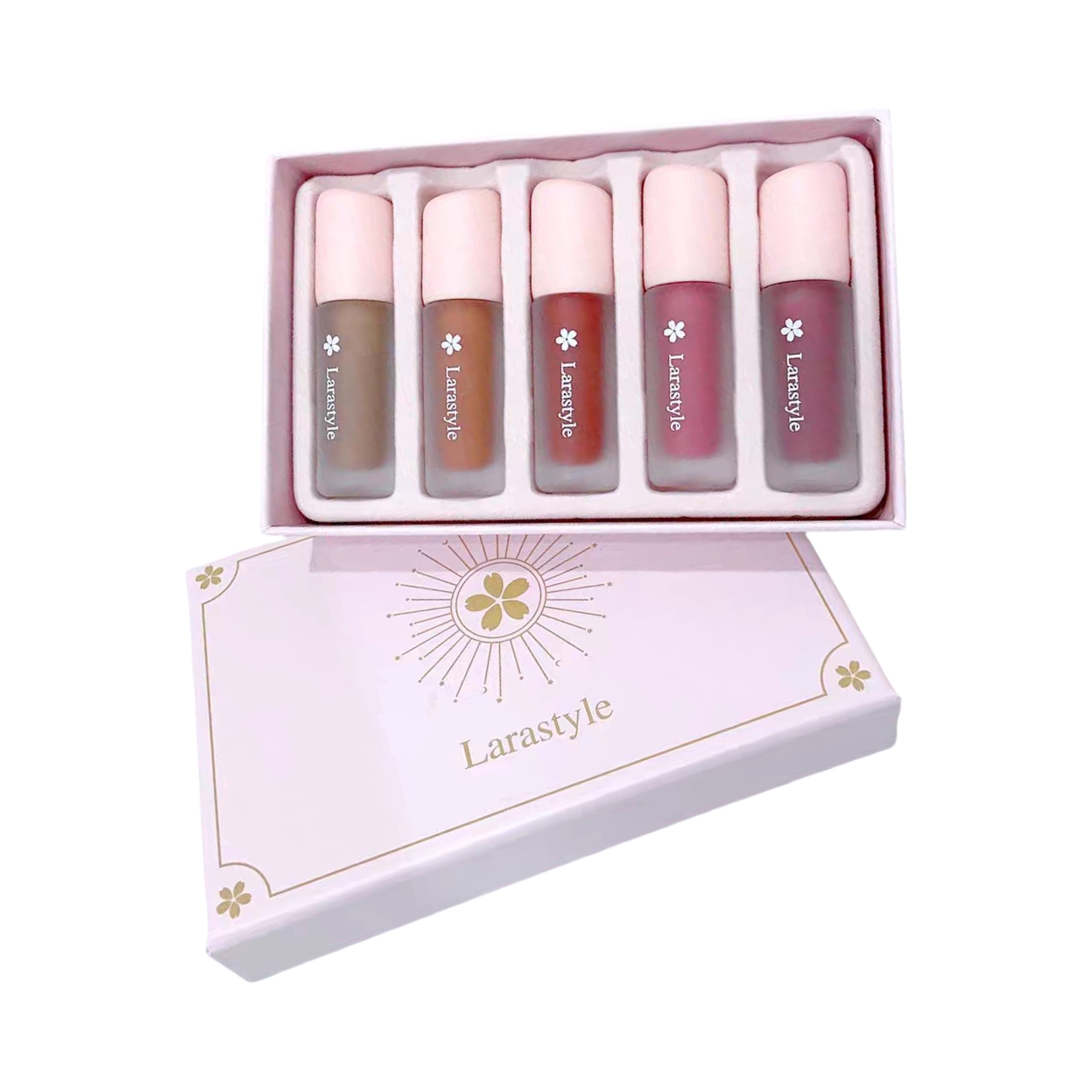 推荐商品：Larastyle 慕斯唇釉礼盒彩妆套装 持久显色