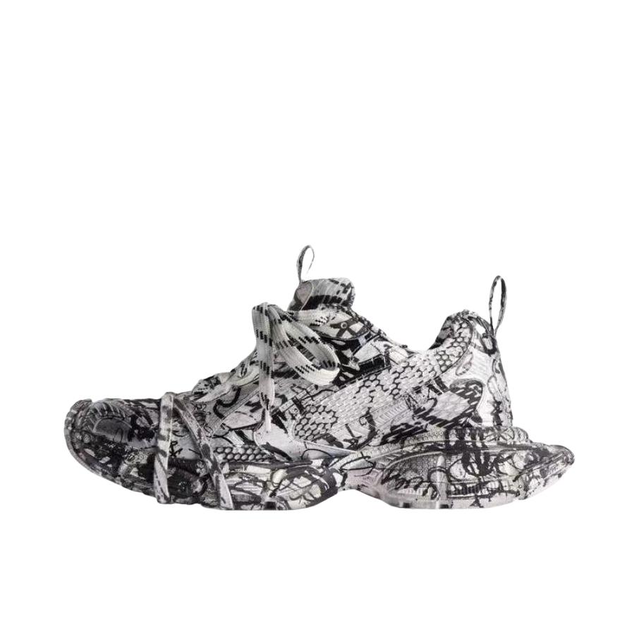 推荐商品：Balenciaga 3XL EXTREME LACE 网布 系带 做旧 耐磨 织物 老爹鞋 男款/黑色/白色