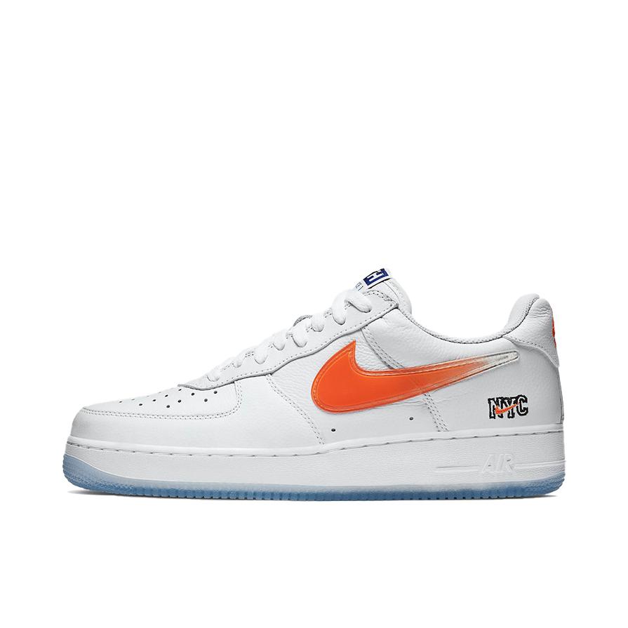 推荐商品：Nike Air Force 1 空军一号 板鞋 轻便舒适百搭耐磨防滑复古 KITH联名/白色/蓝色/橙色