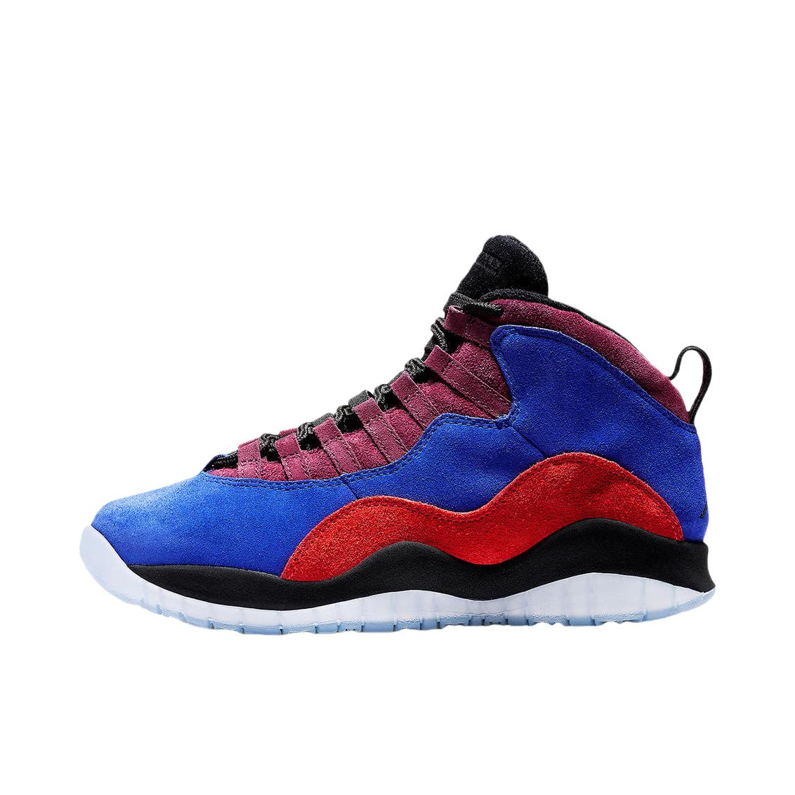 推荐商品：Air Jordan 10 运动休闲鞋 防滑耐磨减震透气百搭复古支撑包裹性 Maya Moore Maya Moore联名/女款/红色/蓝色/紫色