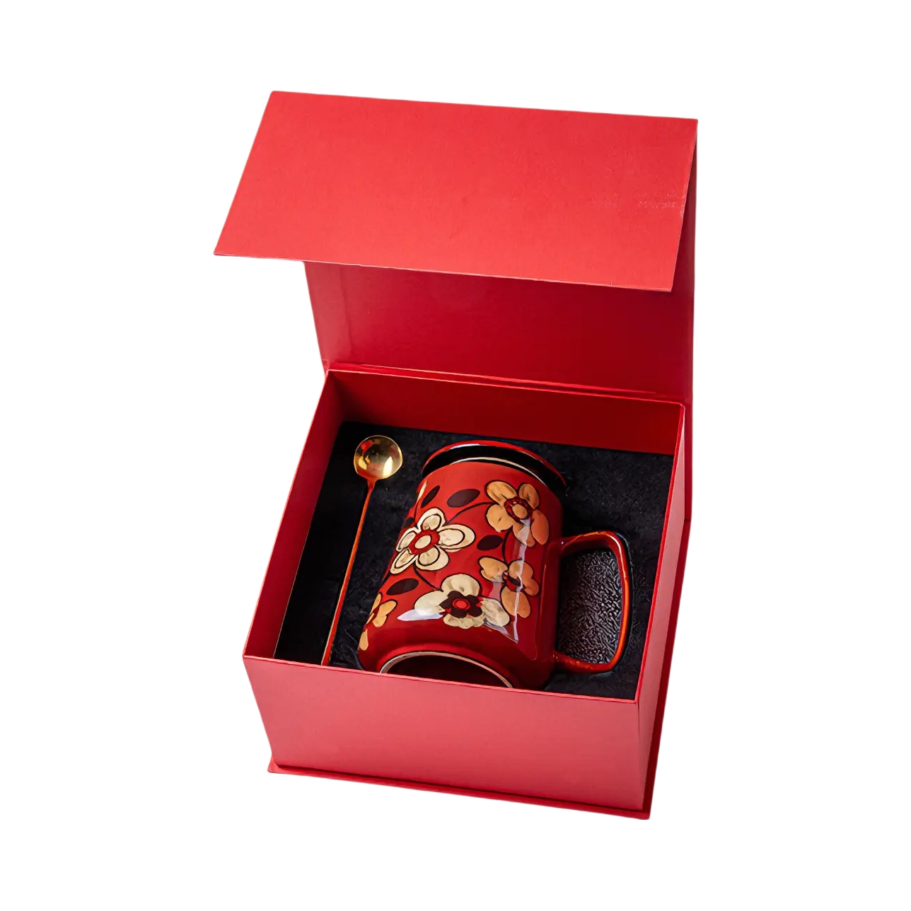 推荐商品：LUCKYDOG /巷子尾 时间叹息系列 700ML 可加热 陶瓷 马克杯 礼盒装