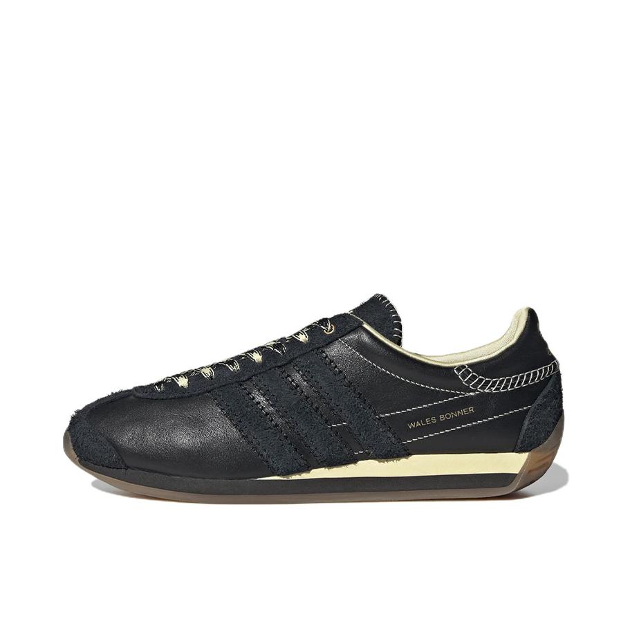 推荐商品：adidas Originals Country OG T头鞋 德训鞋 运动休闲鞋 防滑耐磨舒适轻便百搭简约时尚复古风 Wales Bonner联名/黑色