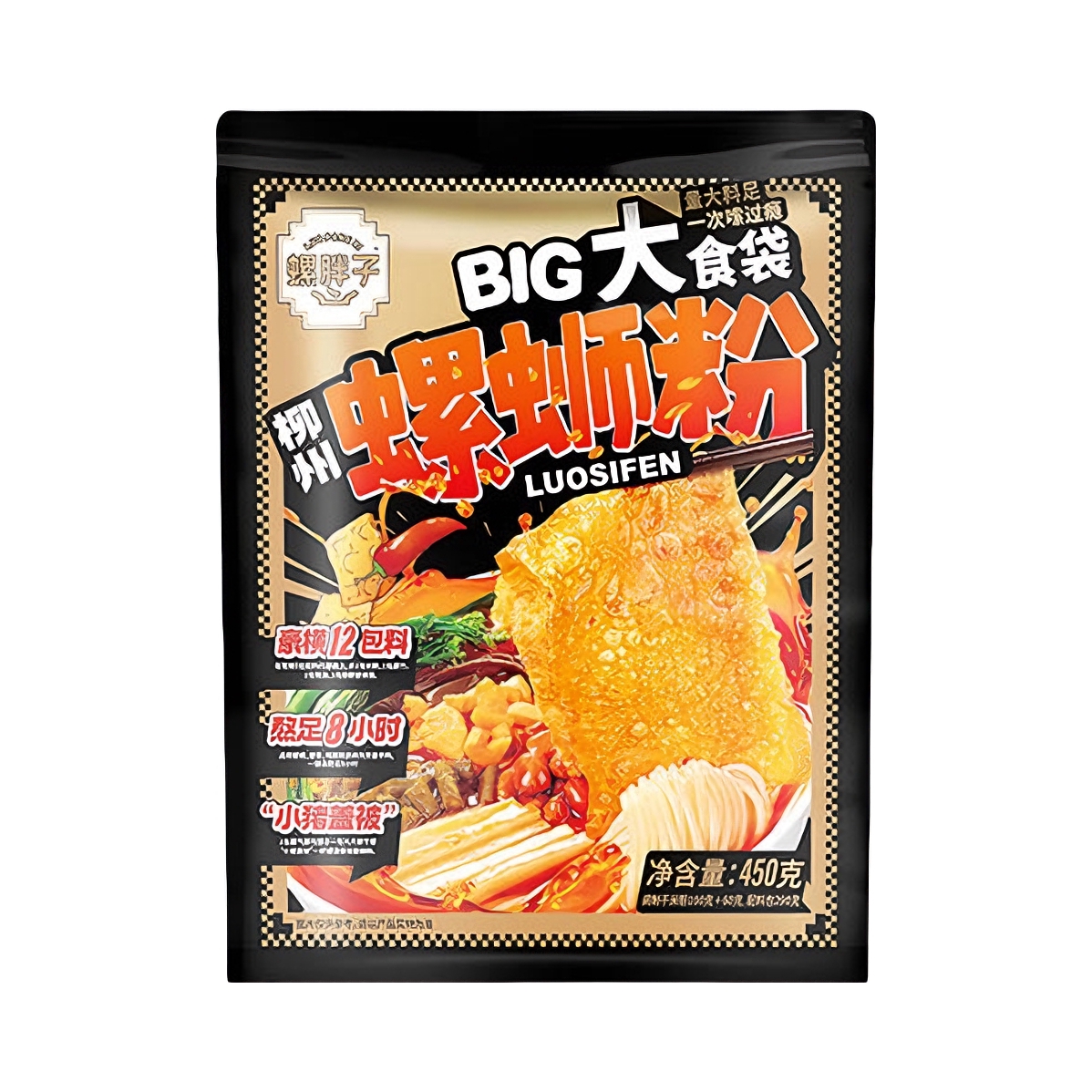 推荐商品：螺胖子 BIG大食袋 柳州螺蛳粉 袋装