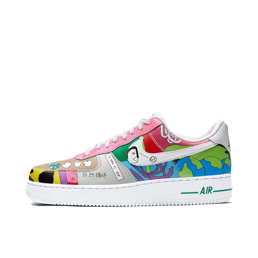 推荐商品：Nike Air Force 1 空军一号 板鞋 轻便舒适百搭耐磨防滑复古 Ruohan Wang联名/涂鸦