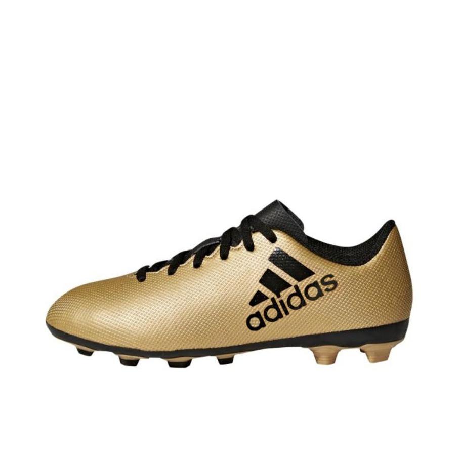 推荐商品：adidas X Tango 17.4 TF 入门 碎钉 人造草地 足球鞋 黑色/金色 