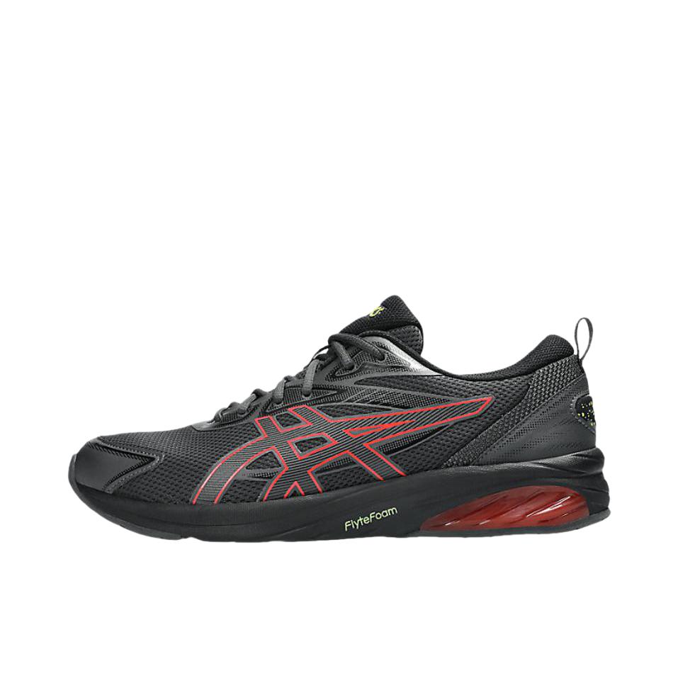 推荐商品：Asics/亚瑟士 Gel-Quantum KEI 合成革 复古 缓震 运动休闲鞋 黑色/红色