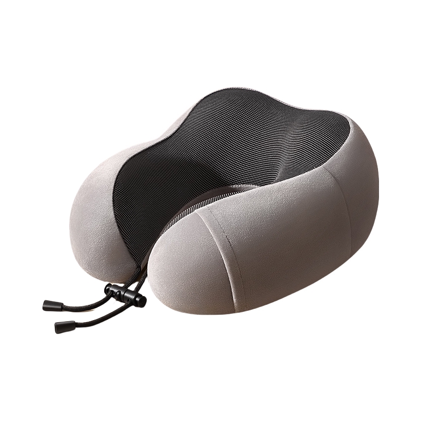 推荐商品：胜比得宝 HWX-JCC-U 磁疗布驼峰款 U型枕 旅行汽车出差办公室护颈