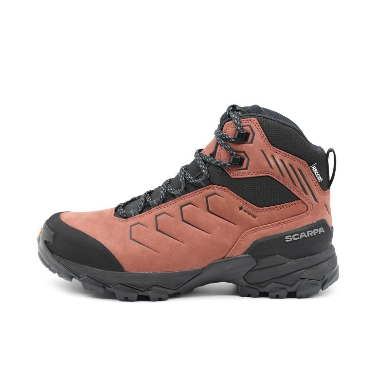 推荐商品：Scarpa 莫林PRO 防水 圆头 防滑 耐磨 中帮 登山鞋 女款/波尔多红 