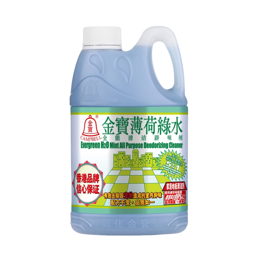 推荐商品：CAMPBELL/金宝 除菌辟味消毒 薄荷清香 多用途清洁剂 瓶装