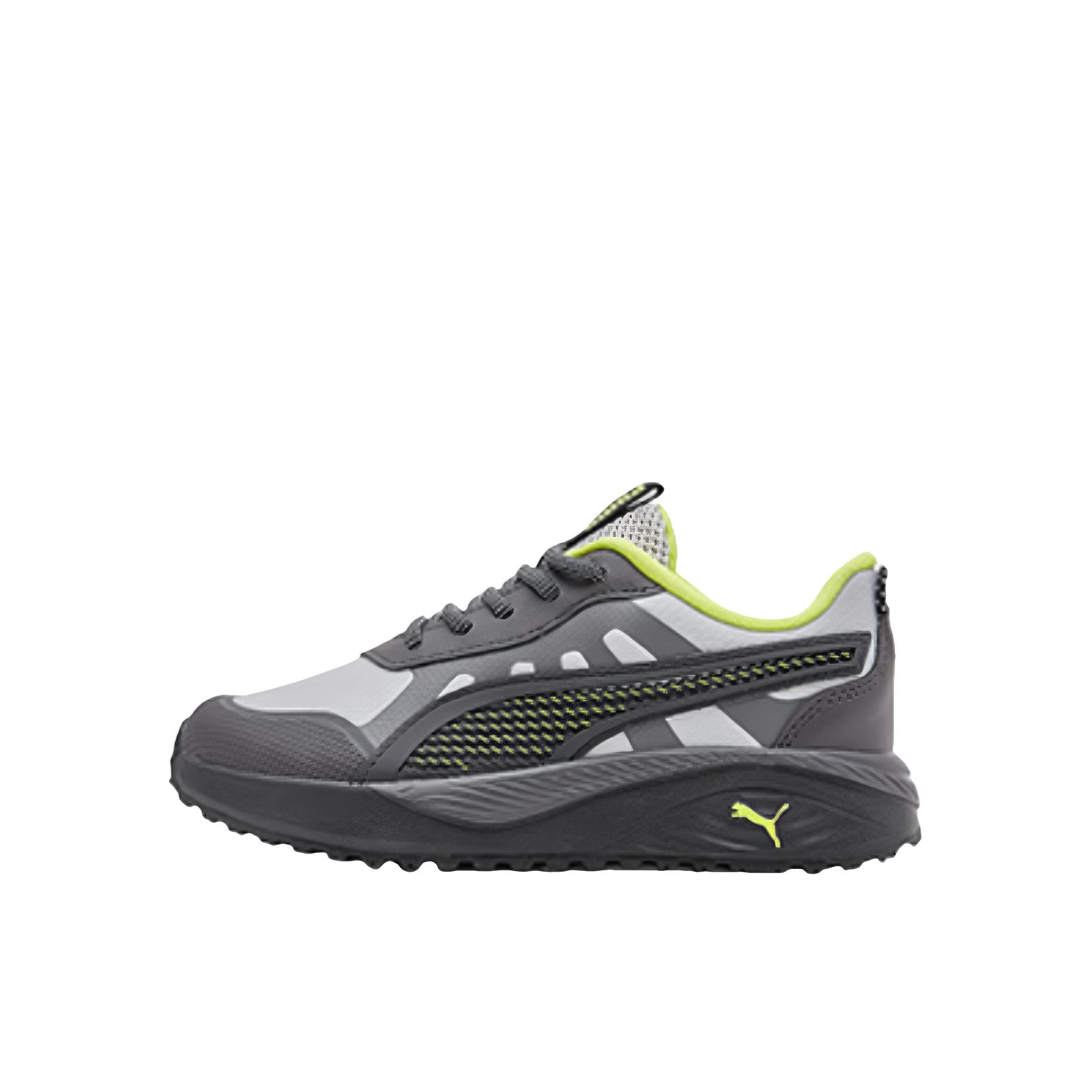 推荐商品：Puma/彪马 Excursion 抓地 户外 系带 舒适 运动鞋儿童 小童/浅灰色/炭黑色