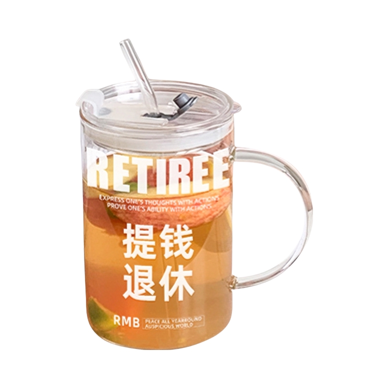 推荐商品：ASTON MARTIN 15710 创意文字系列 1000ml 高硼硅玻璃 大容量水杯