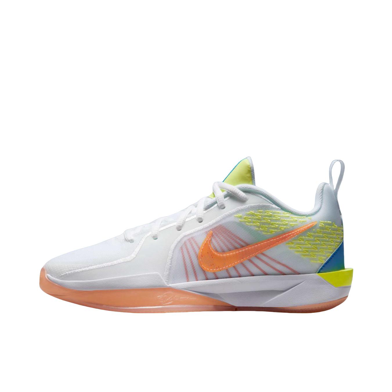 推荐商品：Nike Sabrina 2 篮球鞋 抗扭防滑耐磨舒适缓震时尚百搭训练轻便 白色/橘色/绿色