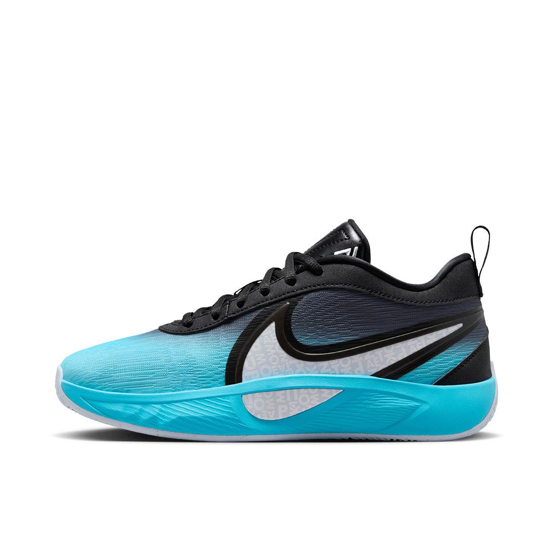 推荐商品：Nike Giannis Freak 6 字母哥6代 篮球鞋 抗扭抓地缓震回弹防滑耐磨舒适百搭时尚训练 GS/黑色/蓝色