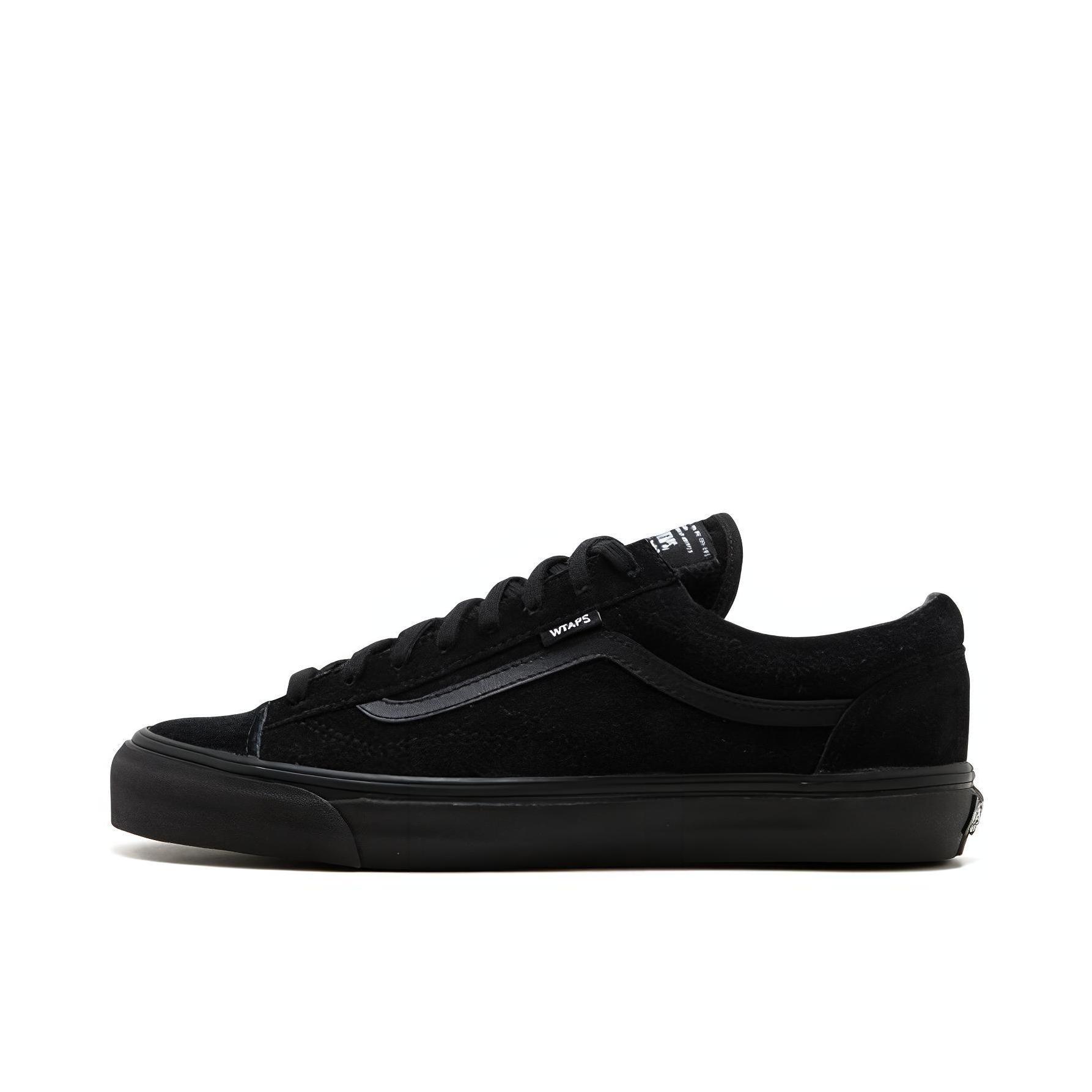 推荐商品：Vans/范斯 Old Skool 滑板鞋 板鞋 轻便防滑复古舒适经典 Black 黑麂皮