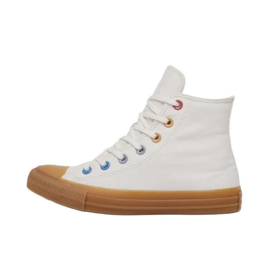 推荐商品：Converse/匡威 Chuck Taylor All Star 帆布鞋 常青款轻便防滑耐磨百搭复古圆头减震贴合高帮 帆布/高帮/白色