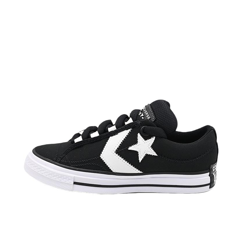 推荐商品：Converse/匡威 Star Player 星箭 防滑耐磨 复古休闲 舒适轻便 简约 板鞋 深黑色/纯白色