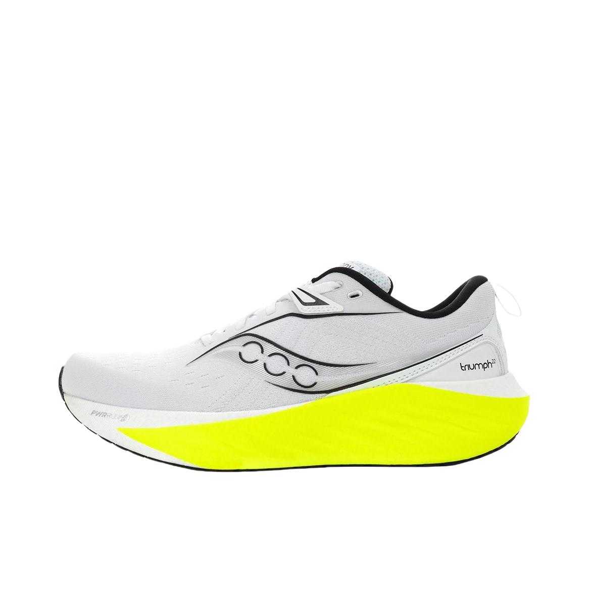 推荐商品：【彭于晏同款】Saucony/索康尼 Triumph 胜利 22 缓震 防滑耐磨 长跑训练 回弹 慢跑 跑鞋 灰色
