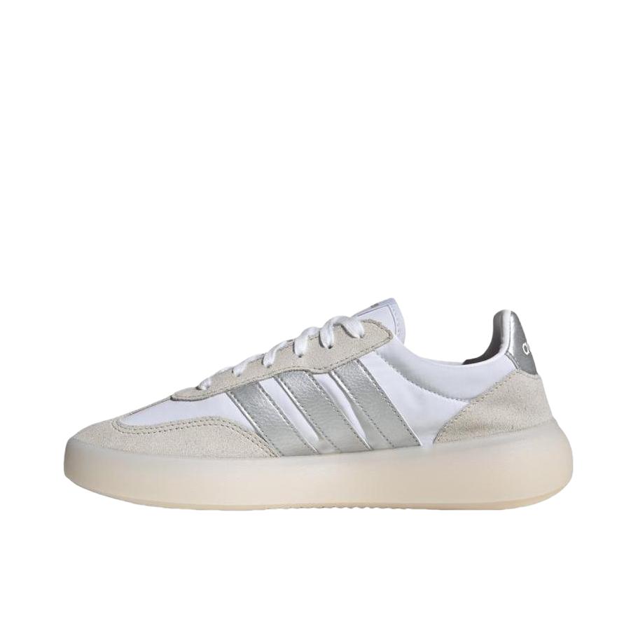 推荐商品：adidas BARREDA DECODE T头鞋 德训鞋 板鞋 百搭复古时尚简约防滑耐磨舒适轻便透气薄底贴合支撑 女款/白色