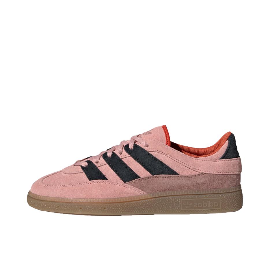推荐商品：adidas Originals HANDBALL SPEZIAL ST T 板鞋 防滑耐磨舒适透气系带低帮百搭 奇迹紫粉/黑色