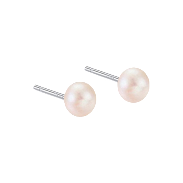 推荐商品：MISS TOOYA 圆球淡水珍珠耳钉 MTES129