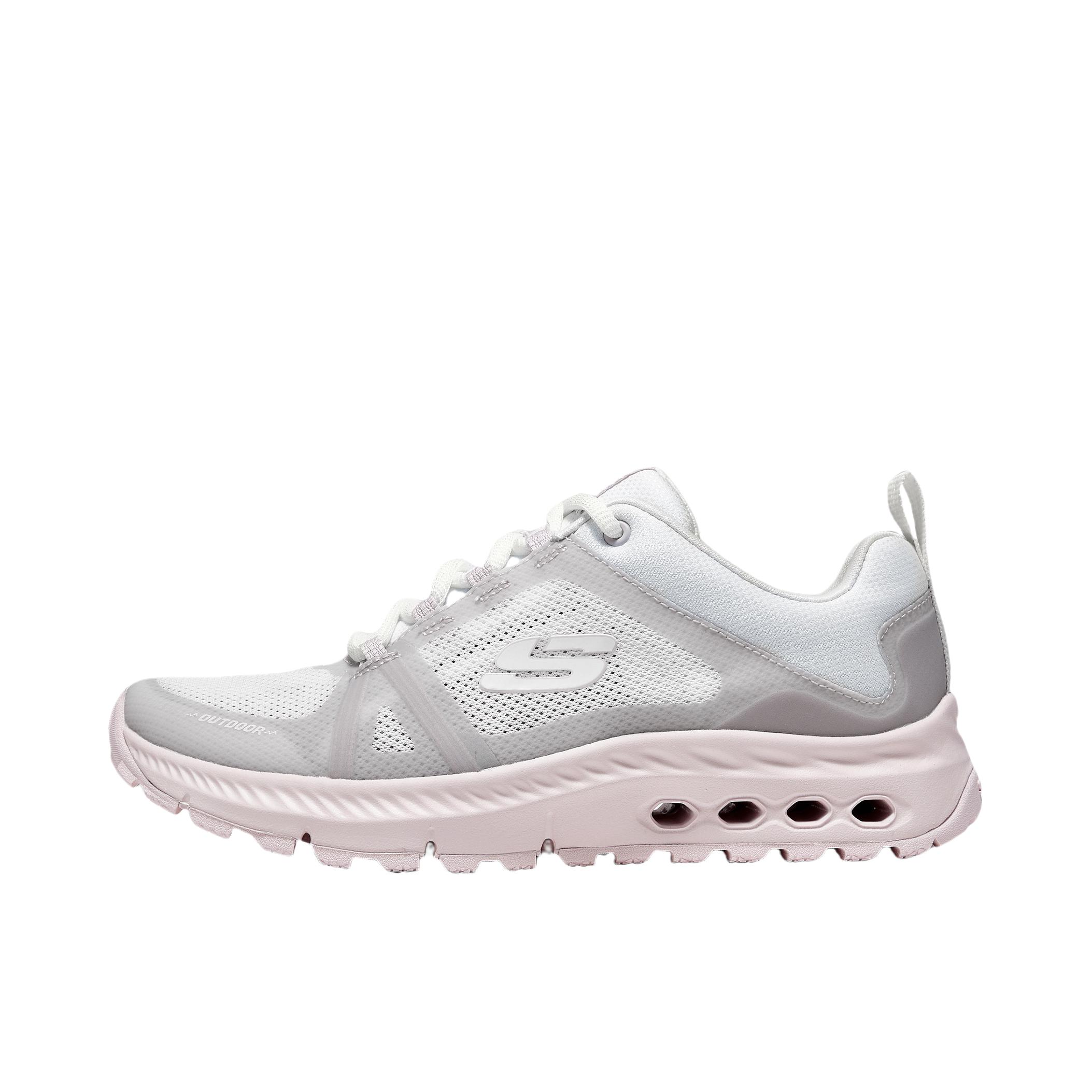 推荐商品：Skechers/斯凯奇 网面透气 舒适低帮 缓震软底 绑带 百搭 运动休闲鞋 180154 女款/自然色/多彩色