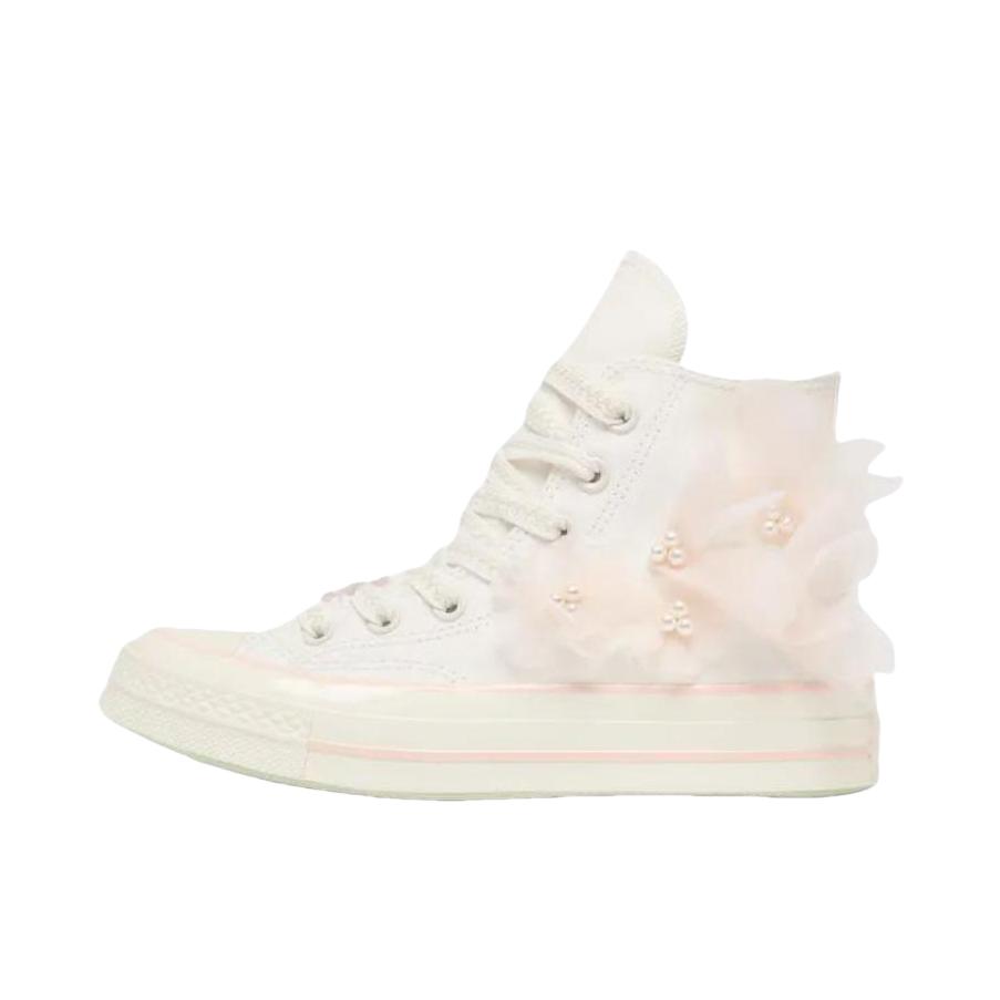 推荐商品：Converse/匡威 1970s 帆布鞋 圆头防滑经典复古轻便时尚拼接百搭 白色/浅粉色