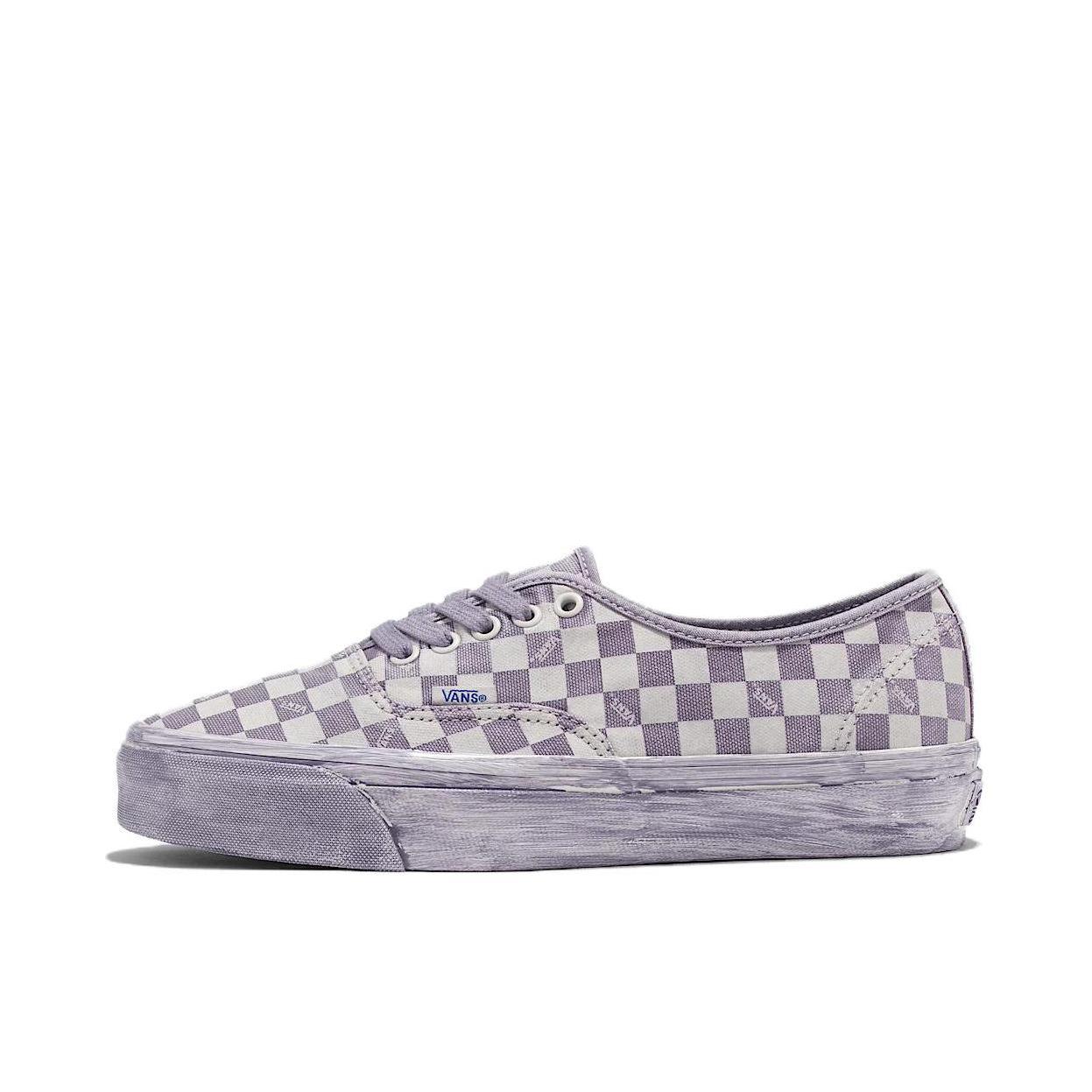 推荐商品：Vans/范斯 Authentic Reissue 44 系带 防滑耐磨 舒适透气 平底 帆布鞋 紫色