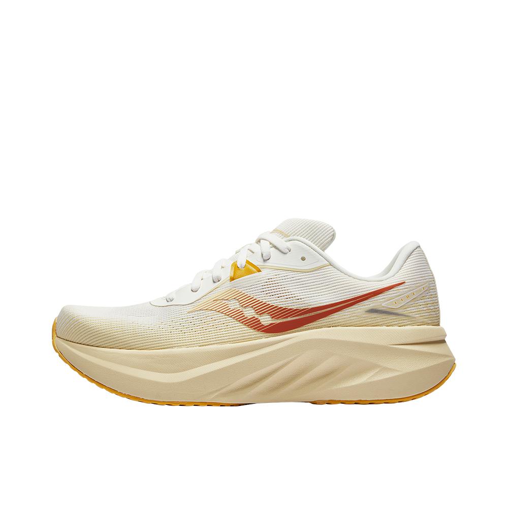 推荐商品：Saucony/索康尼  Tide 浪潮3  舒适轻便 缓震透气 防滑耐磨 慢跑 训练  跑鞋 慢跑鞋 米色/卡基色 