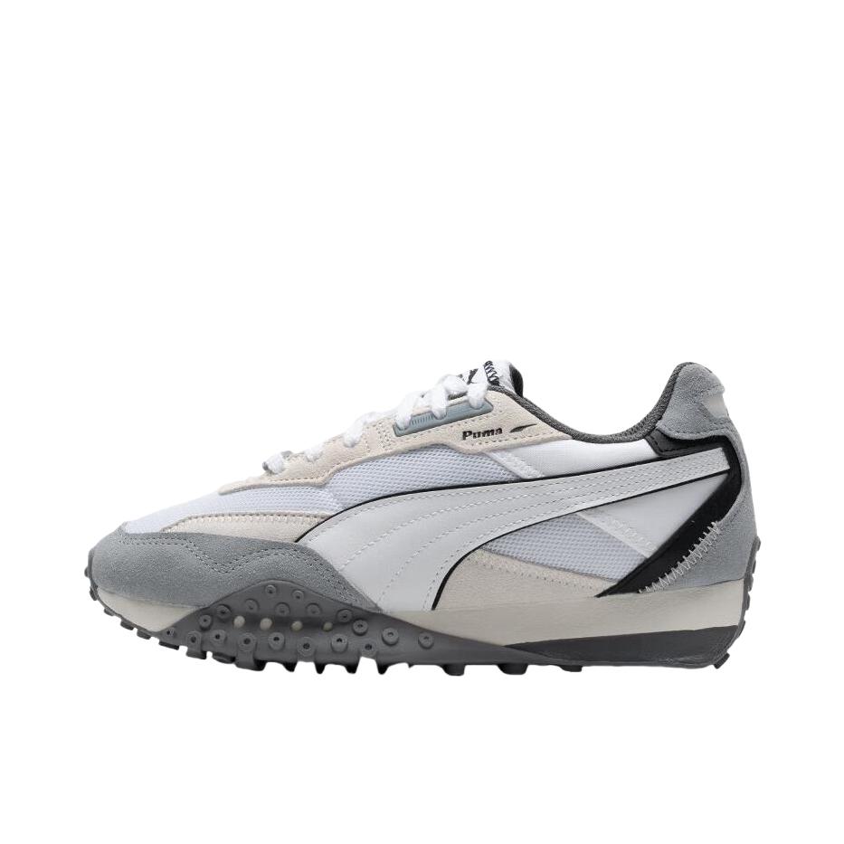 推荐商品：Puma/彪马 Blktop Rider 运动休闲鞋 防滑耐磨舒适百搭复古轻便透气 米色/灰色