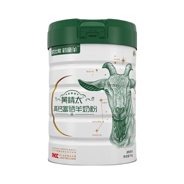 推荐商品：OBILION/欧比能 鹤童羊 中老年成人 黄精太高钙富硒羊奶粉 罐装
