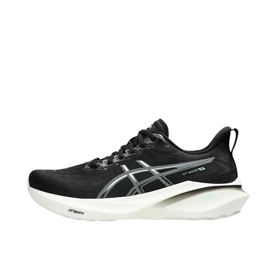 推荐商品：Asics/亚瑟士 GT-2000 13 稳定支撑 缓震回弹 防滑耐磨 系带 包裹性 长跑 跑鞋 女款/黑色/绿色