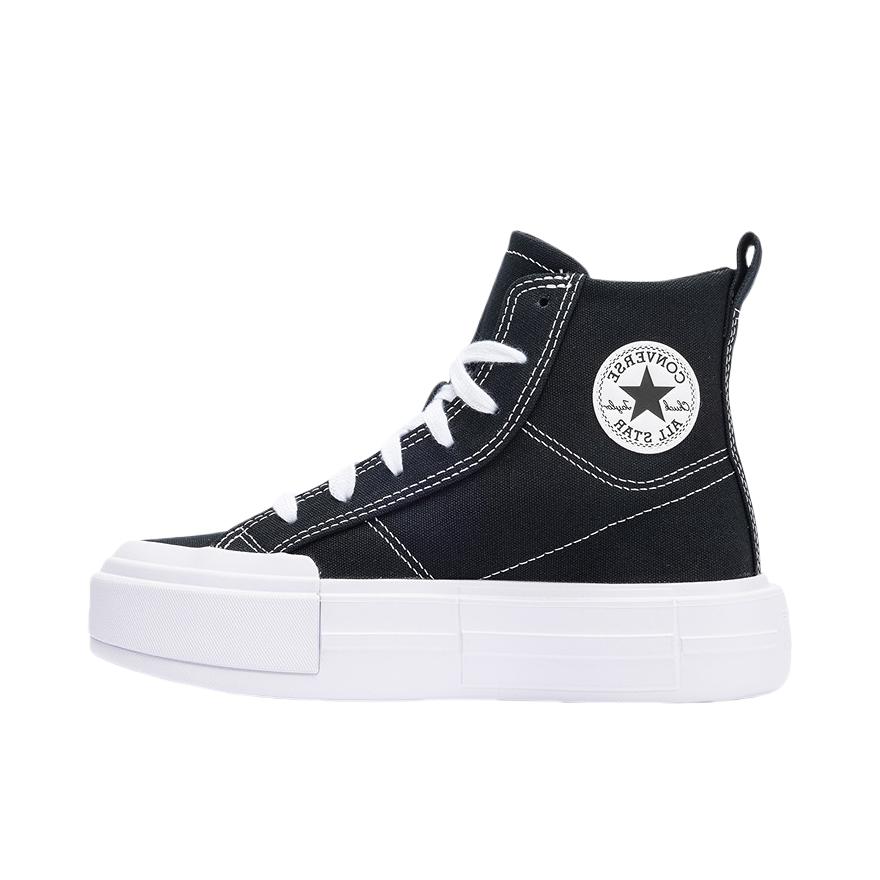 推荐商品：Converse/匡威 All Star Cruise 帆布鞋 防滑耐磨舒适轻便厚底时尚简约百搭 大童/白色/深黑色