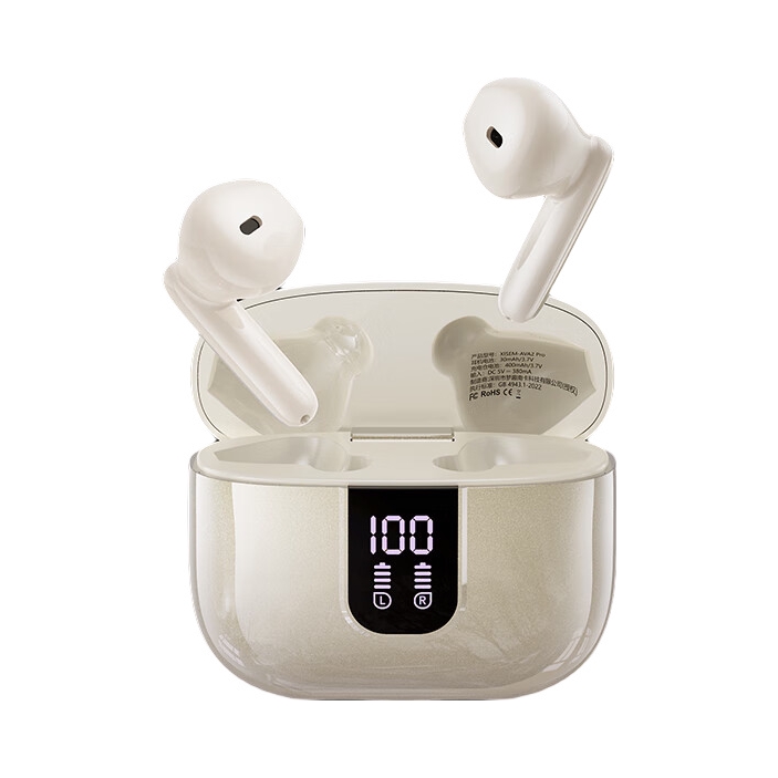 推荐商品：XISEM/西圣 AVA2Pro 半入耳式无线蓝牙耳机 主动降噪 高音质 舒适佩戴 HI-FI 运动 通话 数显
