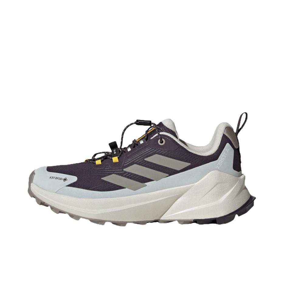 推荐商品：adidas  2.0 Gore-Tex  减震透气 防滑耐磨 舒适轻便 低帮 时尚百搭 国家地理联名 户外鞋 极光黑/淡芝麻灰褐/轨道灰