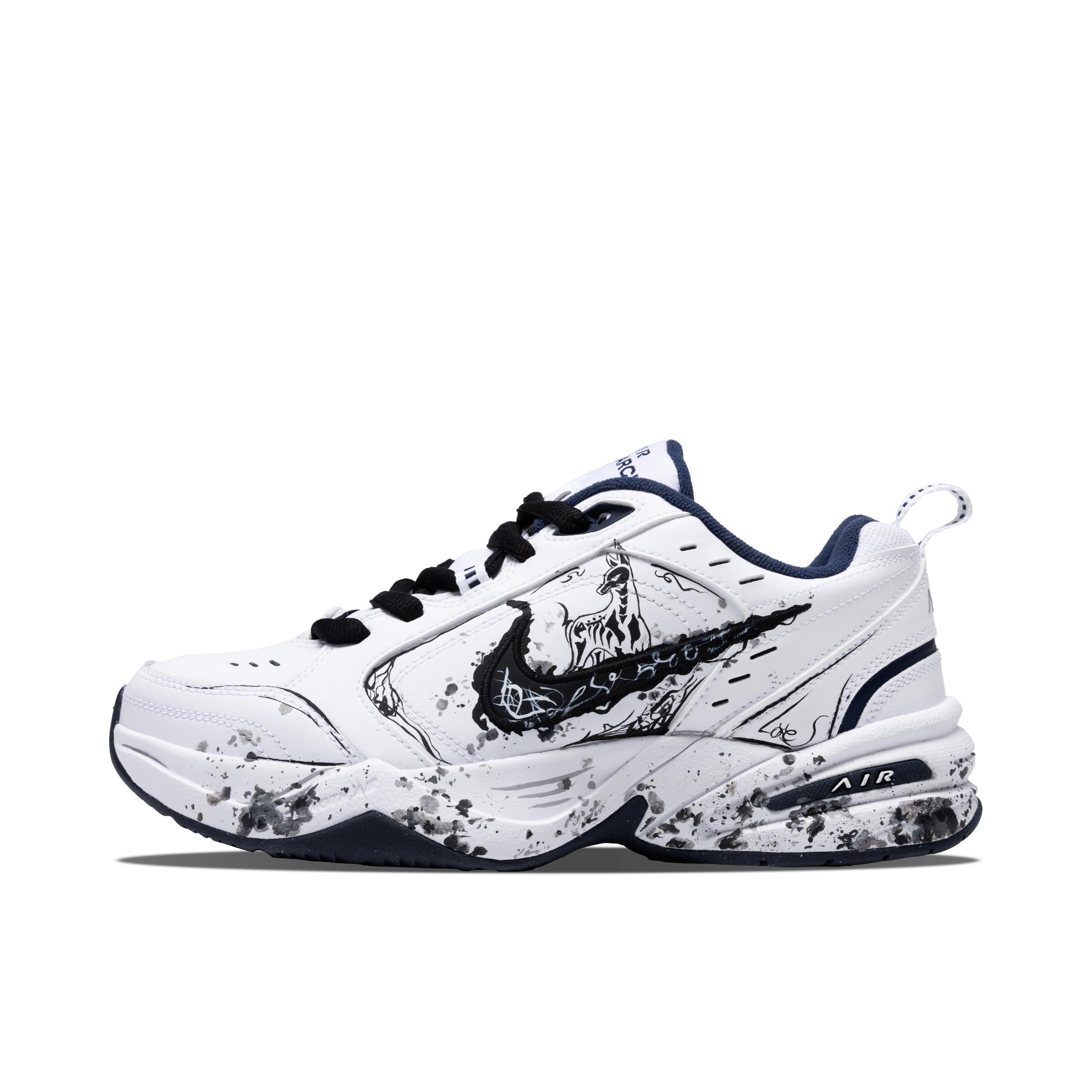 【定制球鞋】 Nike Air Monarch IV 运动休闲鞋 轻便支撑防滑耐磨缓震减震时尚复古百搭潮流防水 关山难越