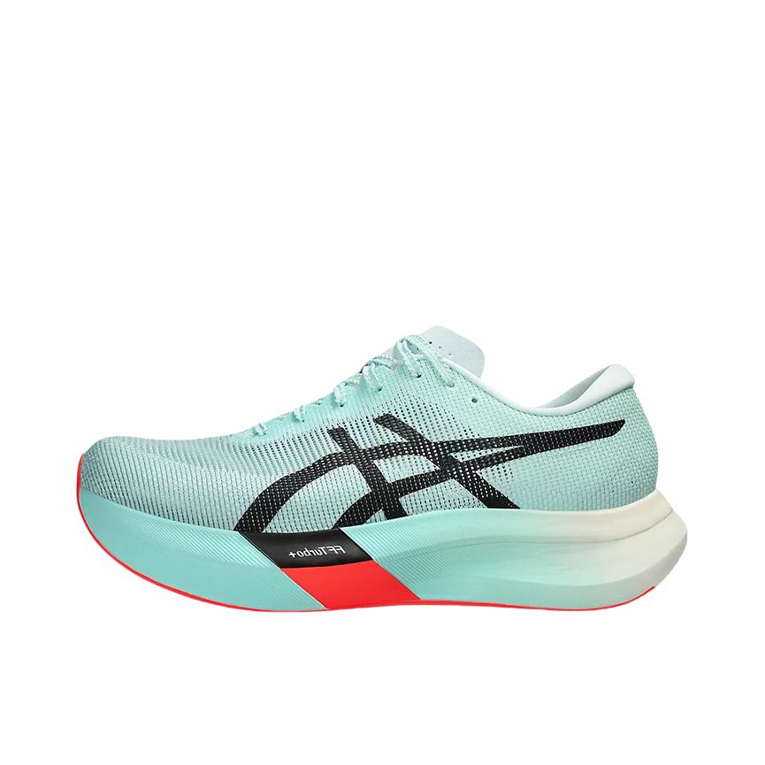 推荐商品：Asics/亚瑟士 Metaspeed Edge TOKYO 跑鞋 碳板舒适透气减震轻量回弹防滑耐磨轻便低帮竞速型 SKY/青色/黑色