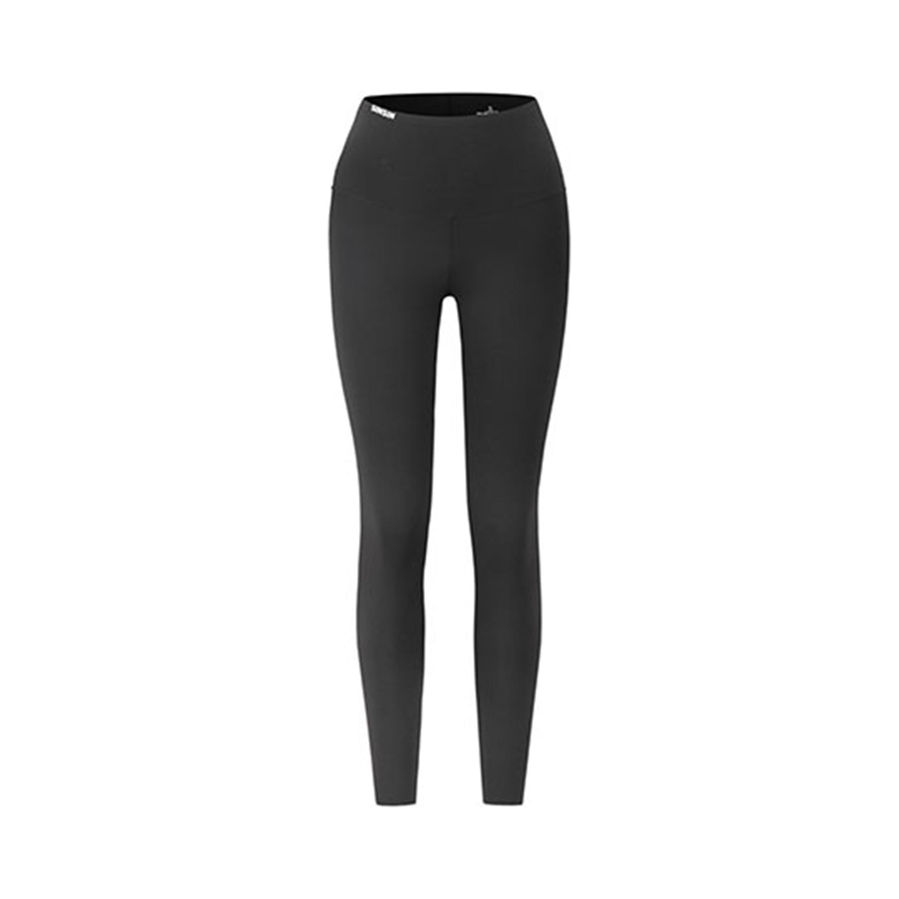 推荐商品：SIINSIIN  轻塑纯色提臀显瘦加绒加厚打底裤 女装 S23DK01008 中暖款/显瘦黑