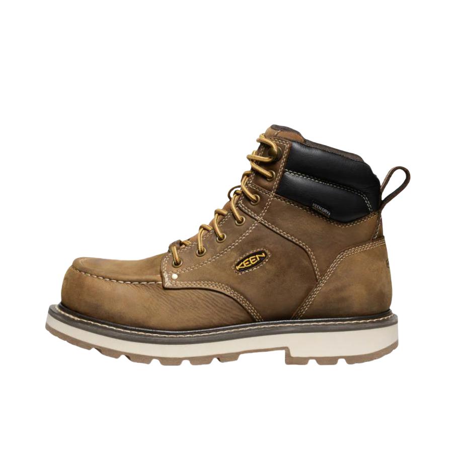 推荐商品：KEEN/科恩 百搭 圆头 减震 防滑 时装靴 棕色