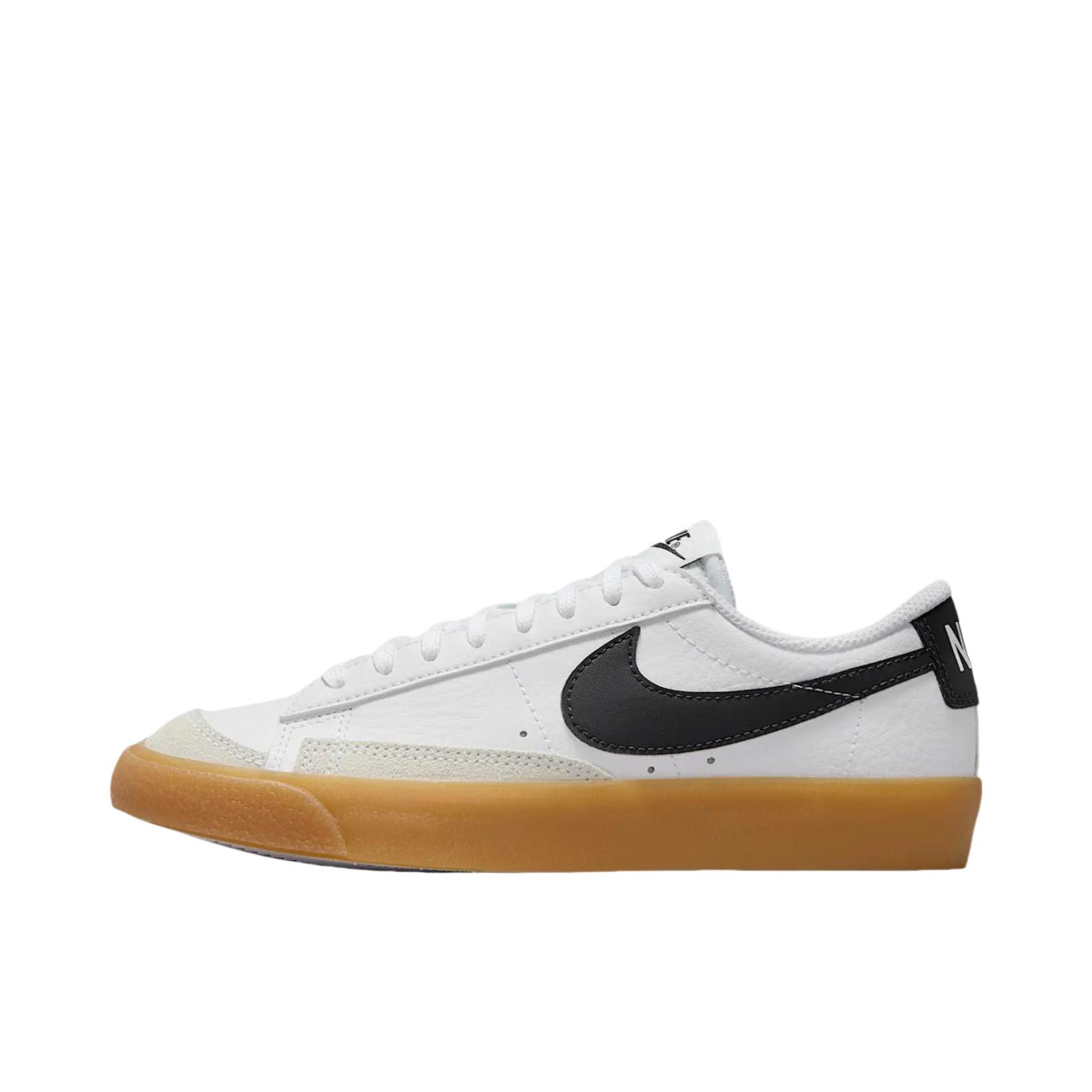 推荐商品：Nike Blazer 板鞋 经典复古防滑舒适百搭 青少年/白色/深浅棕色/无烟煤色