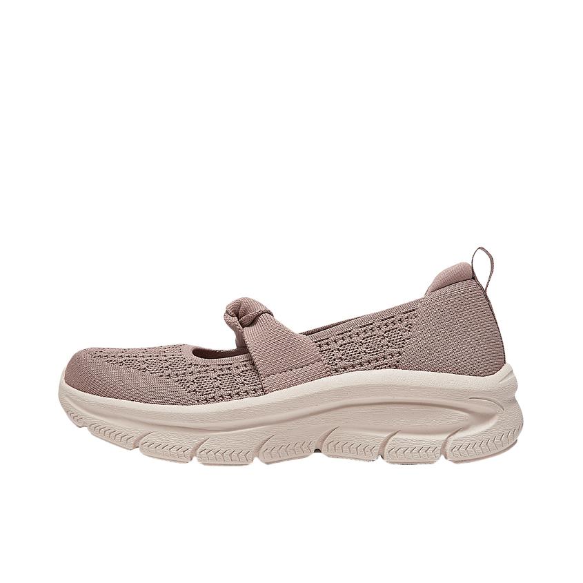 推荐商品：Skechers/斯凯奇 Modern Comfort 网面 浅口 一脚蹬 运动休闲鞋 女款/摩卡色