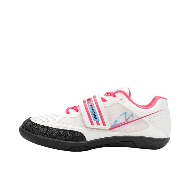 推荐商品：音速猫 减震 耐磨 低帮 圆头 训练鞋 YSM-TH 低帮/白色/粉色