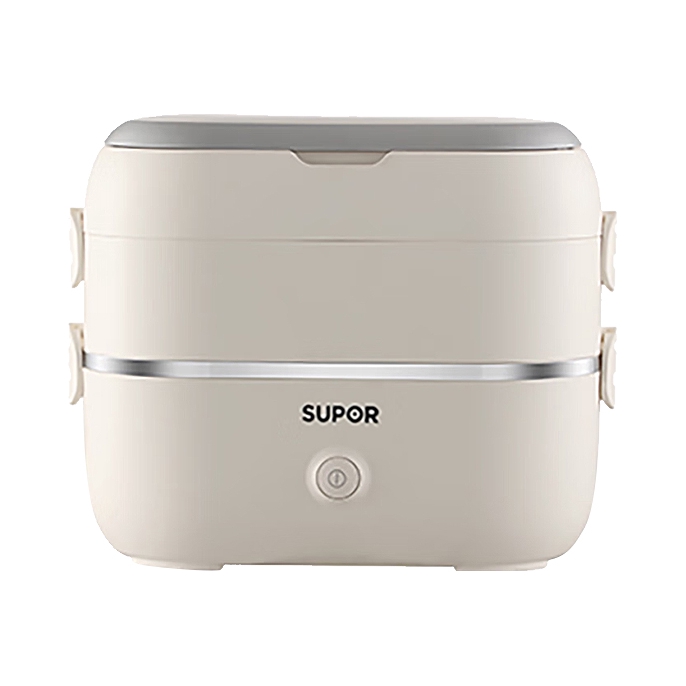 推荐商品：SUPOR/苏泊尔 DH04FD815 电热饭盒 密封分装 上班族 可插电 带饭 电加热 蒸饭 蒸煮热 保温 便携式